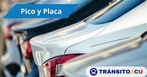 Modificación en el Horario de Pico y Placa en Quito TransitoECU