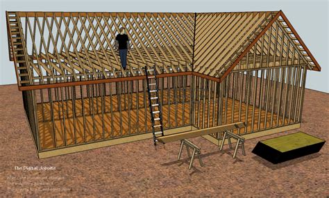 A Tale Of Two Pitches Exploring Off Angle Roof Framing Fine Homebuilding