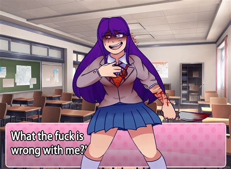 Yuri is having a bit of a crisis : DDLC