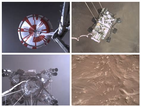 Mars Rover Sends Home Stunning Video Of Landing World Cn