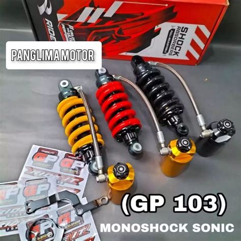 Jual Monoshock Shok Breker Belakang Ride It Tabung Pisah Gold Series