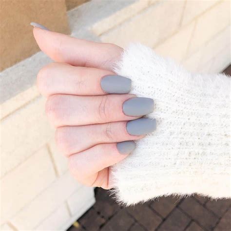 30 Gorgeous Matte Nail Design Ideas Short And Long Lilac Nails