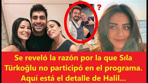 Se reveló la razón por la que Sıla no participó en el programa Aquí