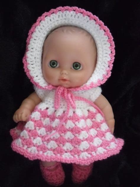 Pdf Crochet Pattern For Lil Cutesies Berenguer Inch Etsy Crochet