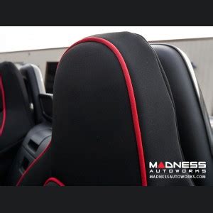 FIAT 124 Spider Seat Covers Custom Neoprene Design MAD28 7124