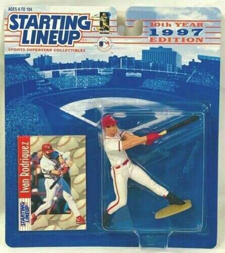 Ivan Rodriguez 1997 MLB Starting Lineup Action Figures HobbyDB