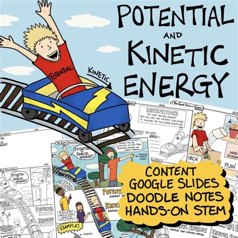 Examples Of Potential And Kinetic Energy Cool School Comics