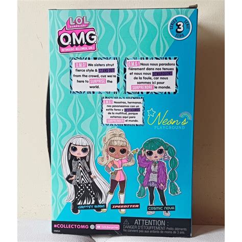 LOL Surprise OMG Lights Groovy Babe Fashion Doll With 15 Surprises