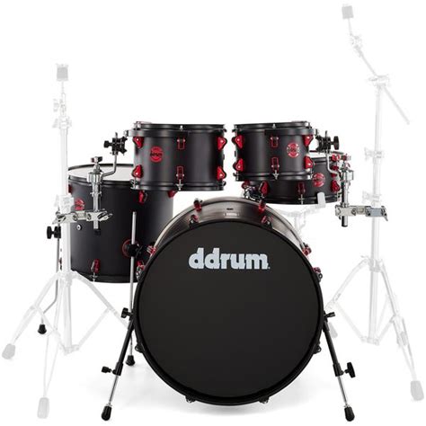 DDrum Hybrid 5 Kit Satin Black Avis Comparatif Test LFALB