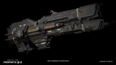 UNSC Hillsborough Class Destroyer in 2023