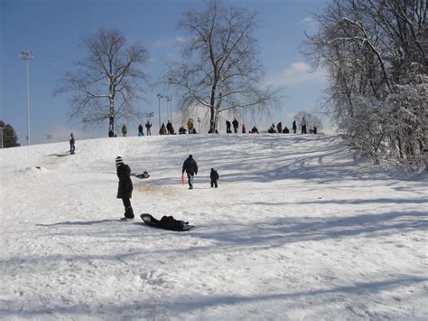 Pics Sledding At Syosset Woodbury Community Park Syosset Ny Patch