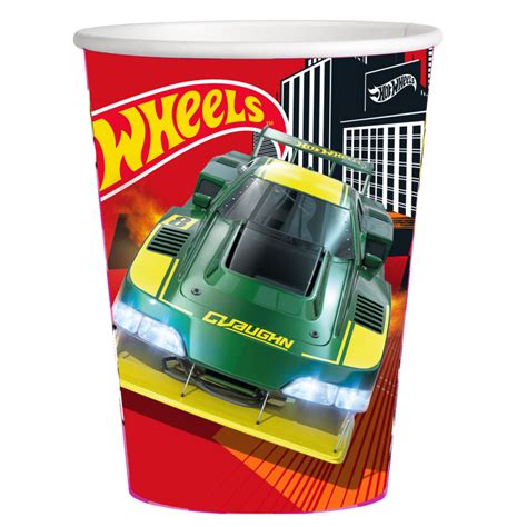 Vasos Hot Wheels Conver Party