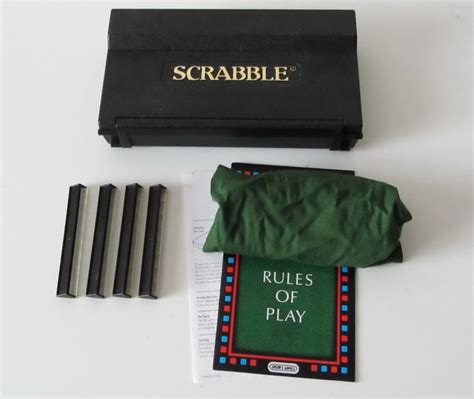 Gra Scrabble Travel Deluxe Podr Ne Janowiec Kup Teraz Na Allegro