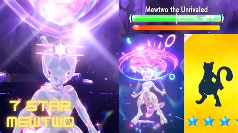 How To Beat Star Mewtwo Tera Raid Pokemon Scarlet And Violet Youtube