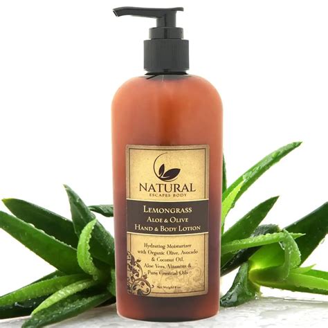 Natural Escapes Hydrating Vegan Organic Hand Lotion For Dry Skin