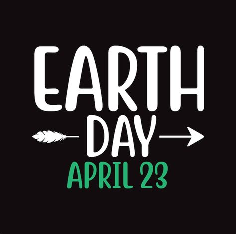 Premium Vector Earth Day Lettering Premium Vector Design