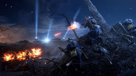 Battlefield 1 New Map Nivelle Nights E3 Gameplay Youtube