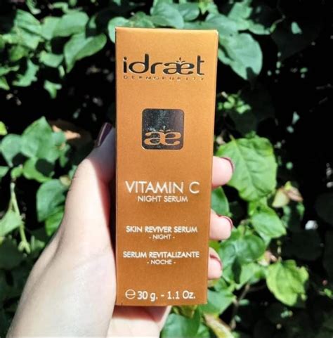 SERUM REVITALIZANTE VITAMINA C IDRAET Obsidiana Makeup Maquillaje