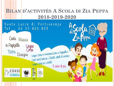 Calaméo Bilan Dactivité Zia Peppa 2018 2019 2020