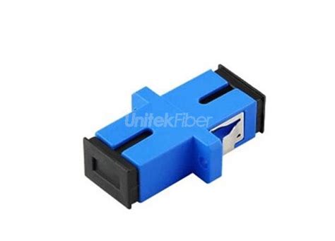 SC UPC SC UPC SM Simplex Fiber Optic Adapter 0 2dB UnitekFiber Solution