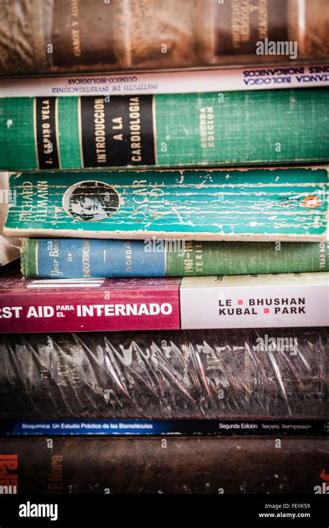 Pile Of Old Books For Sale To The Market Stock Photo Alamy