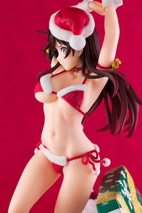 箱入り娘彼女お借りします 水原千鶴 サンタビキニdeふわもこフィギュア 2nd Xmasフィギュアレビュー fig memoR18