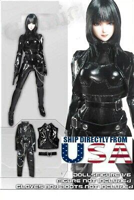 Patent Leather Bodysuit Set For PHICEN TBLeague Hot Toys Female Figure EBay