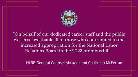 Nlrb General Counsel On Twitter 🧵in December Congress Gave The Nlrb