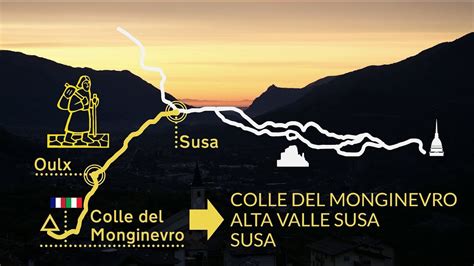 Via Francigena In Valle Di Susa Dal Colle Del Monginevro A Susa Youtube