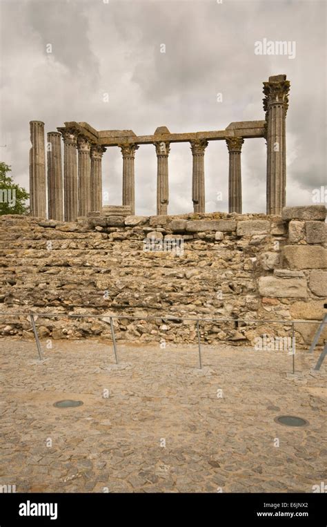 EUROPE PORTUGAL Evora Évora Roman Temple 2nd 3rd Century known