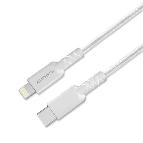 C Ble Usb C Vers Lightning Mfi M Blanc Atom