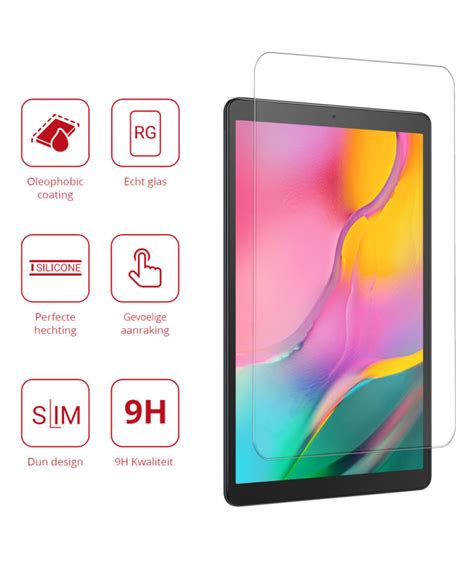 Rosso Samsung Galaxy Tab A 101 2019 Tempered Glass Screen Protector