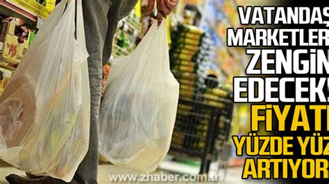 Zincir marketlerden yüzde 100 zam talebi