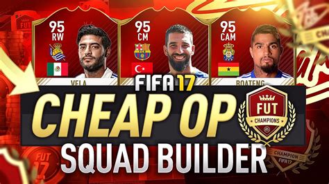 10K FUT CHAMPS SQUAD BUILDER CHEAP OP TEAM FIFA17 Ultimate Team