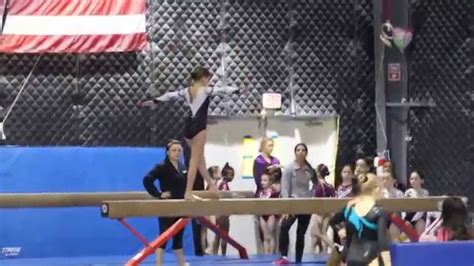 Jasmine Gandolfo Balance Beam Usag Level Youtube