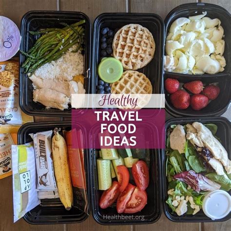 Road Trip Meal Plan {healthy Travel Food Ideas} Health Beet