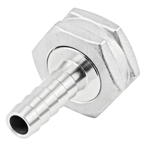 Stainless Steel 3 8 Barb X 3 4 Female Garden Hose Fitting