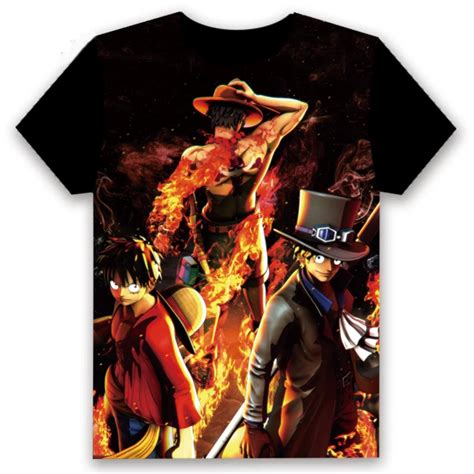 One Piece T Shirt Men Women T Shirt Funny Luffy T Shirts Zoro And Nami