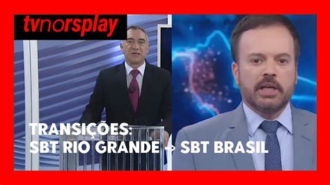 Transi Es Encerramento Sbt Rio Grande Edi O E Escalada Do Sbt