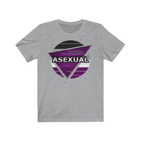 Vaporwave Asexual Tee Asexuality T Shirt Flag Lgbtqia Clothing Etsy