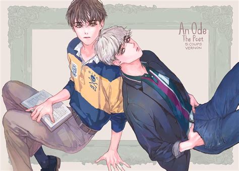 Pin By Igg On Svt Fan Art Fan Art Seventeen Anime