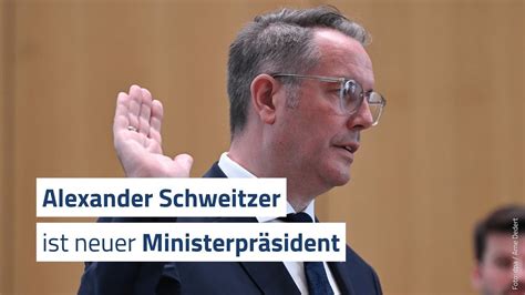 Alexander Schweitzer Ist Neuer Ministerpr Sident Youtube