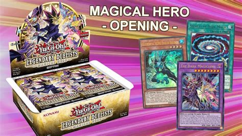 Magical Hero Box Opening Yu Gi Oh Legendary Duelists Youtube