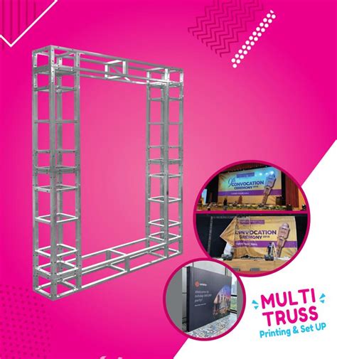 Multi Truss Printing Plywood Printing Backdrop Printing Selangor