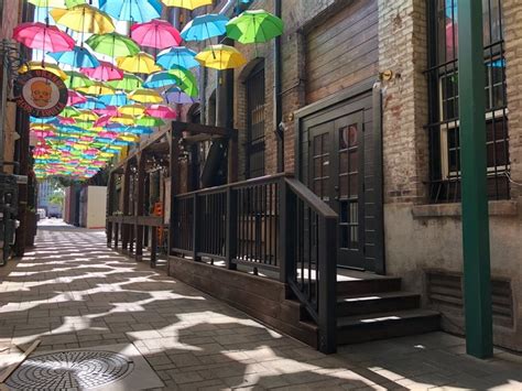 The Whimsical Umbrella Alley In Southern California Out Of A Storybook