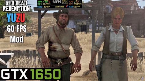 Red Dead Redemption Yuzu Fps Mod Gtx Laptop Gb Ram