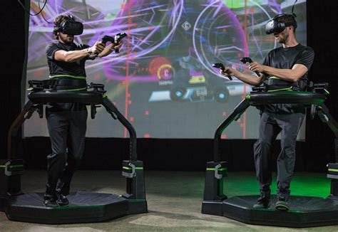 Using Your Body In The Virtual World Vr Platforms And Treadmills By