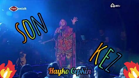 Eftalya Son Kez Hayko Cepkin Turkish Rock YouTube