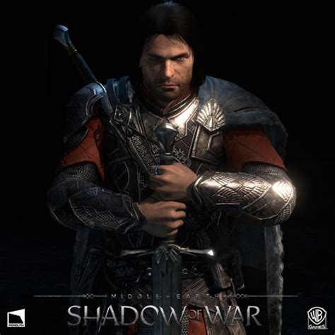 Artstation Shadow Of War Talion Screens