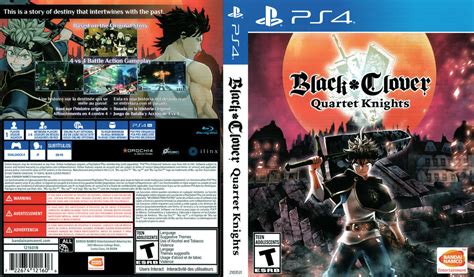 Black Clover Quartet Knights PlayStation 4 VideoGameX